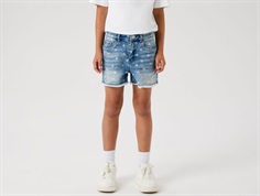 Name It shorts medium blue denim with hearts
